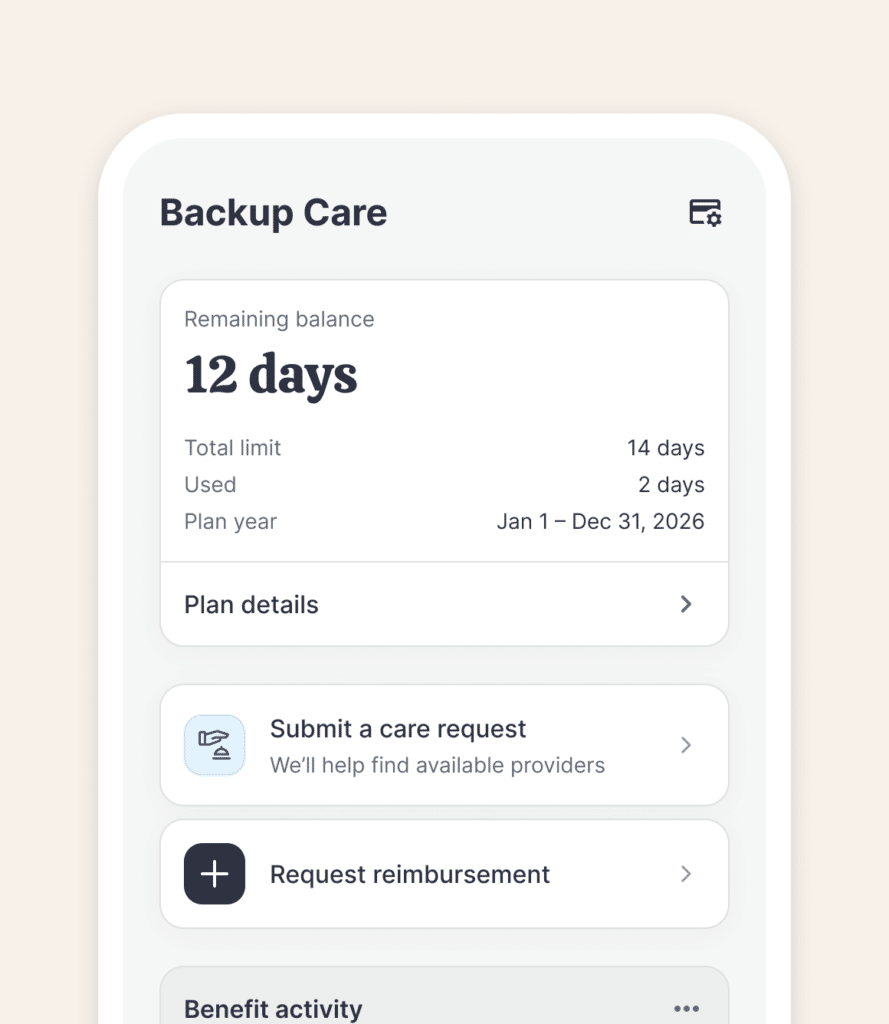 Backup Care